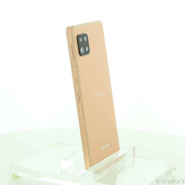 中古品〕 AQUOS sense6s 64GB ライトカッパー SH-RM19s 楽天 SIM 中古品〕 AQUOS sense6s 64GB ライトカッパー SH-RM19s 楽天 SIM