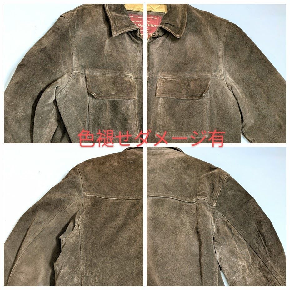 EDDIE BAUER エディーバウアー スウェード レザージャケット ブルゾン
