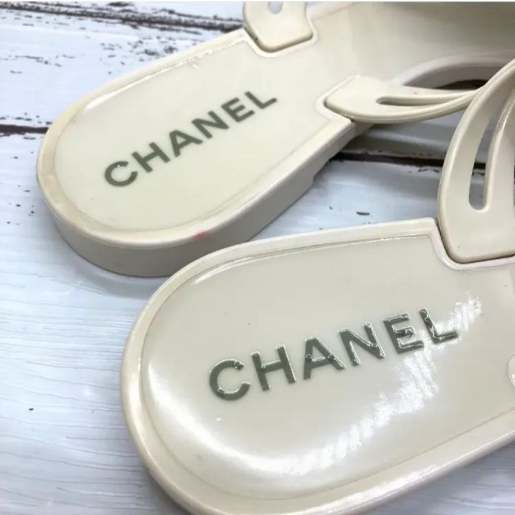 極美品❣️ シャネル CHANELカメリア CCココマーク トング