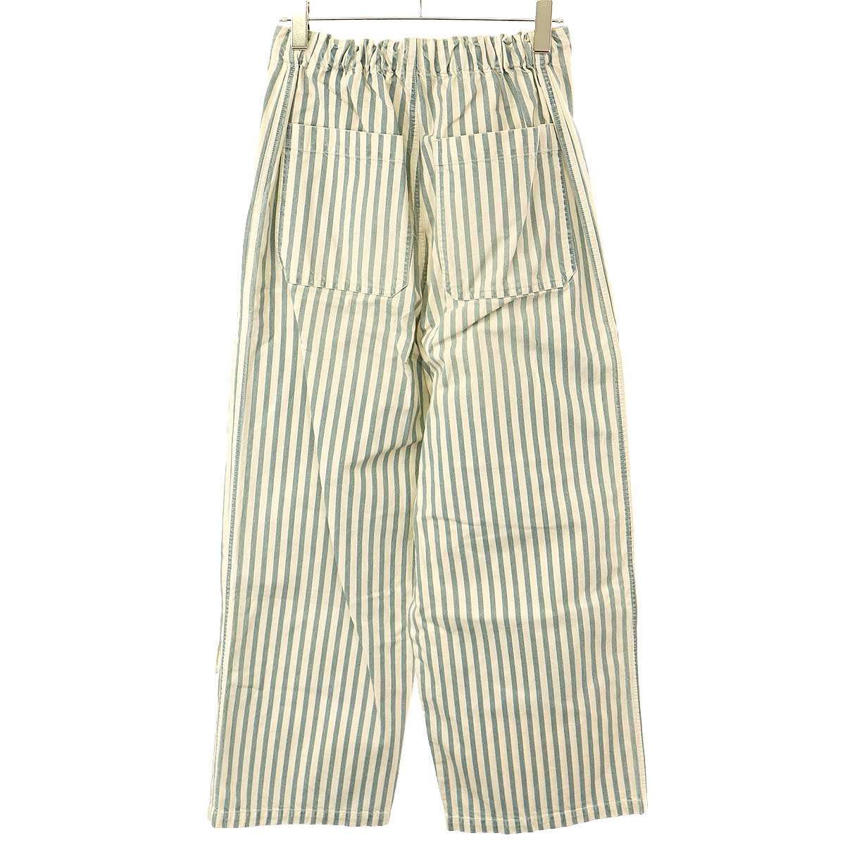 kapital ストライプ　バギーパンツ　キャピタル KAPITAL キャピタル French HICKOREE Stripe W-Knee EASY Baggy