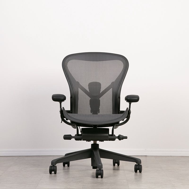 Bランク】HermanMiller アーロンチェア リマスタード AER1B23DW 