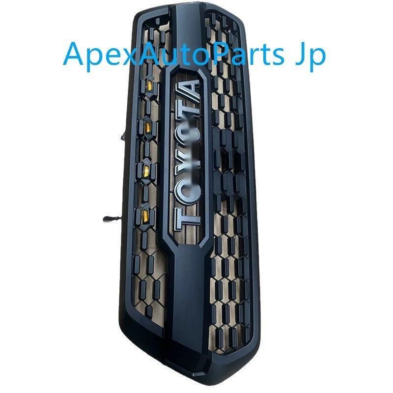 2016-2025 トヨタタコマ LED内蔵メッシュフロントグリル TRDフロントグリル ハニカムフロントフェイス