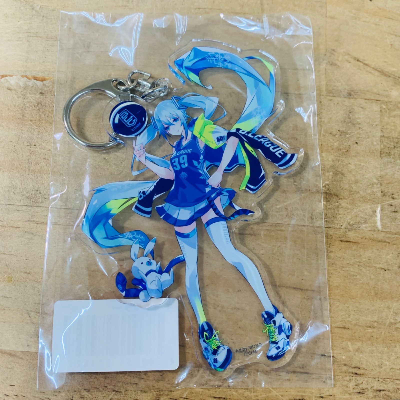 N31977-10 初音ミク アクリルキーホルダー Bリーグ B LEAGUE 会場限定 