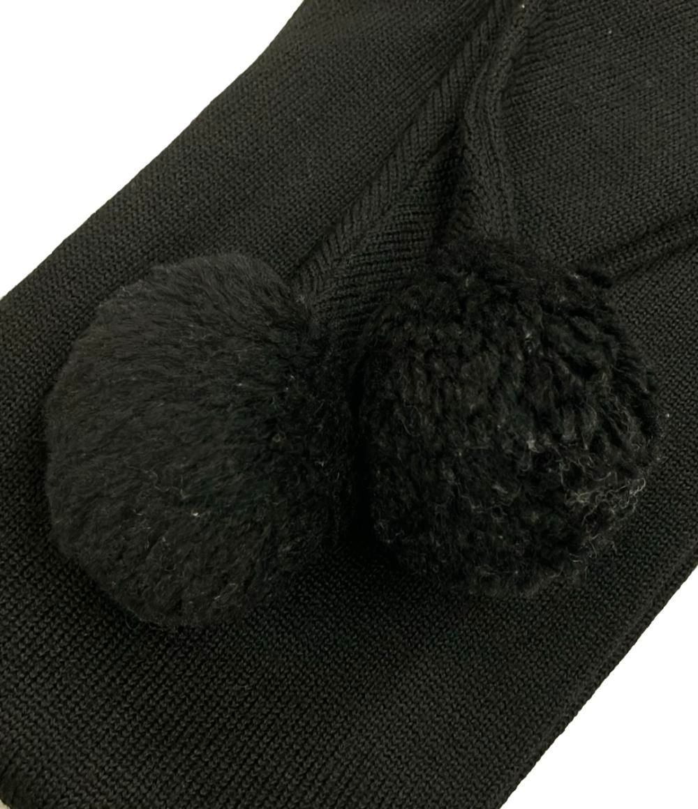 COMME des GARÇONS tricot ブラックマフラー