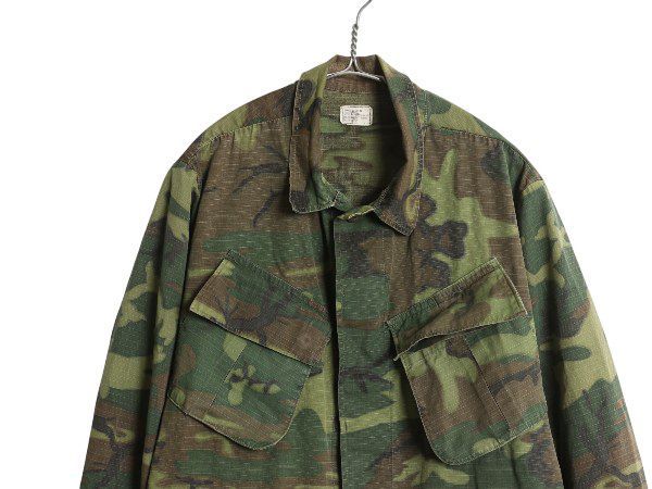 [69年XS-R] アメリカ軍 ジャングルファティーグ ヴィンテージ アメリカ軍 69年製 ジャングルファティーグパンツ - 古着屋