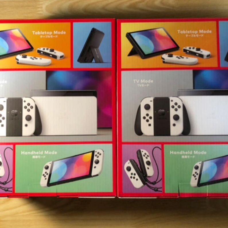 Nintendo Switch 有機ELモデル ホワイト 本体 2個 セット - K-Market 