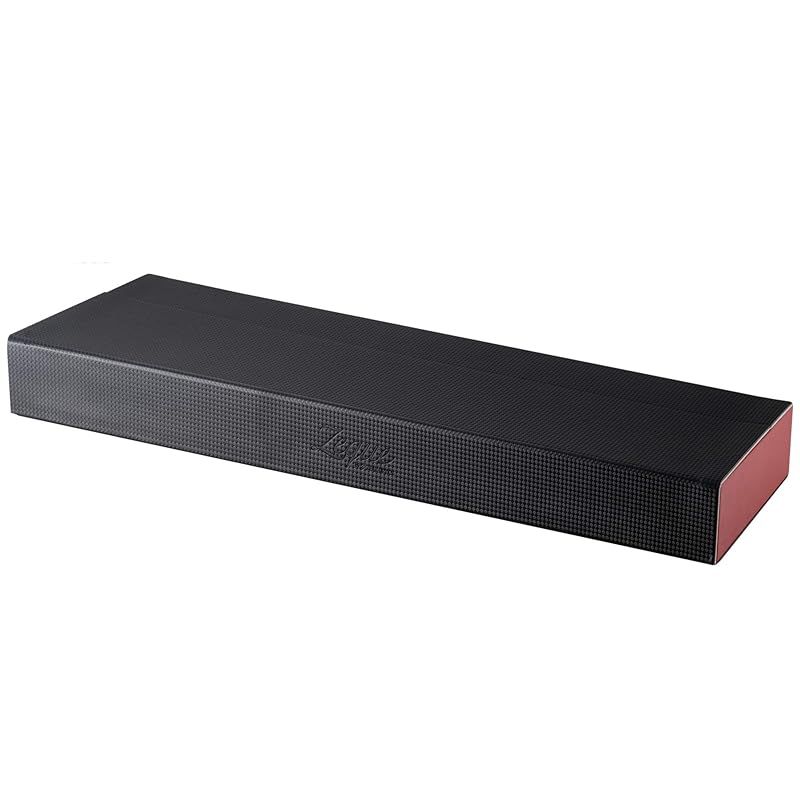 Zeque(ゼクー) サングラスケース 9本収納 Sunglasses Case AS-036 ブラックu0026レッド 0