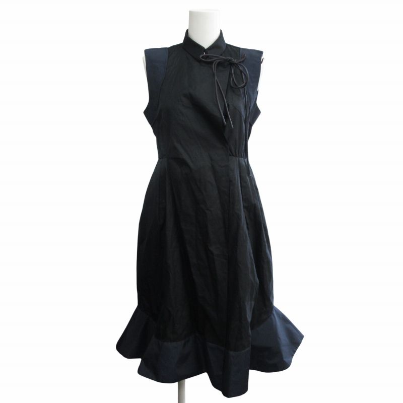 サカイ sacai 18AW Sleeveless Cotton Dress 14-01962