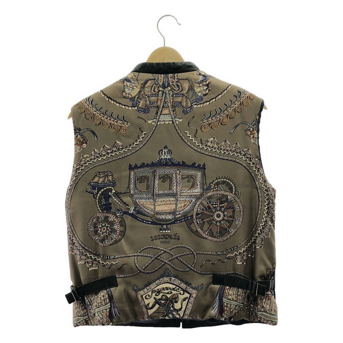 HERMES / エルメス | マルジェラ期 ラムレザー シルク paperoles