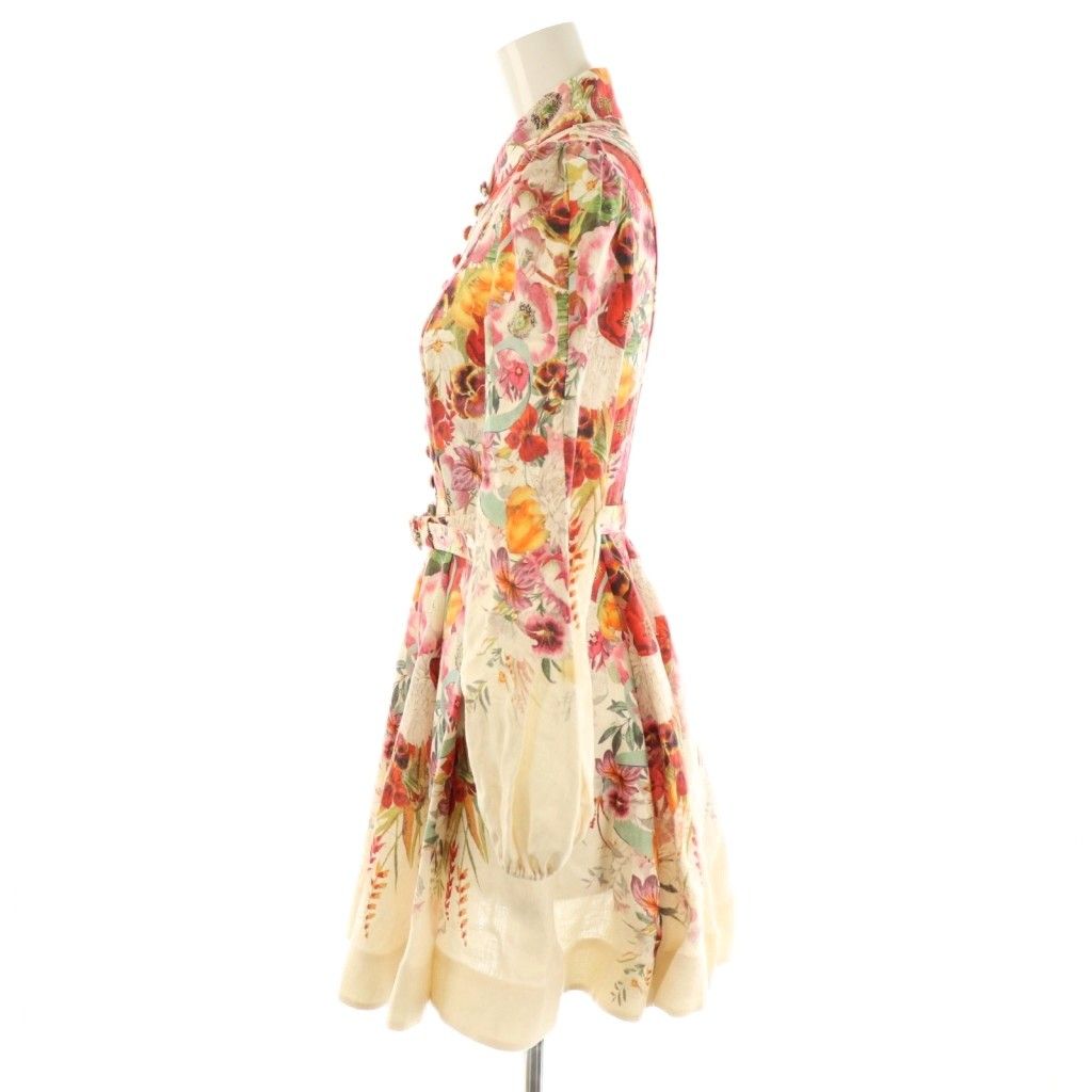 ZIMMERMANN エスニック プリント ワンピース完売品 シルクサンドウォッシュプリント スカーフカラーマキシ