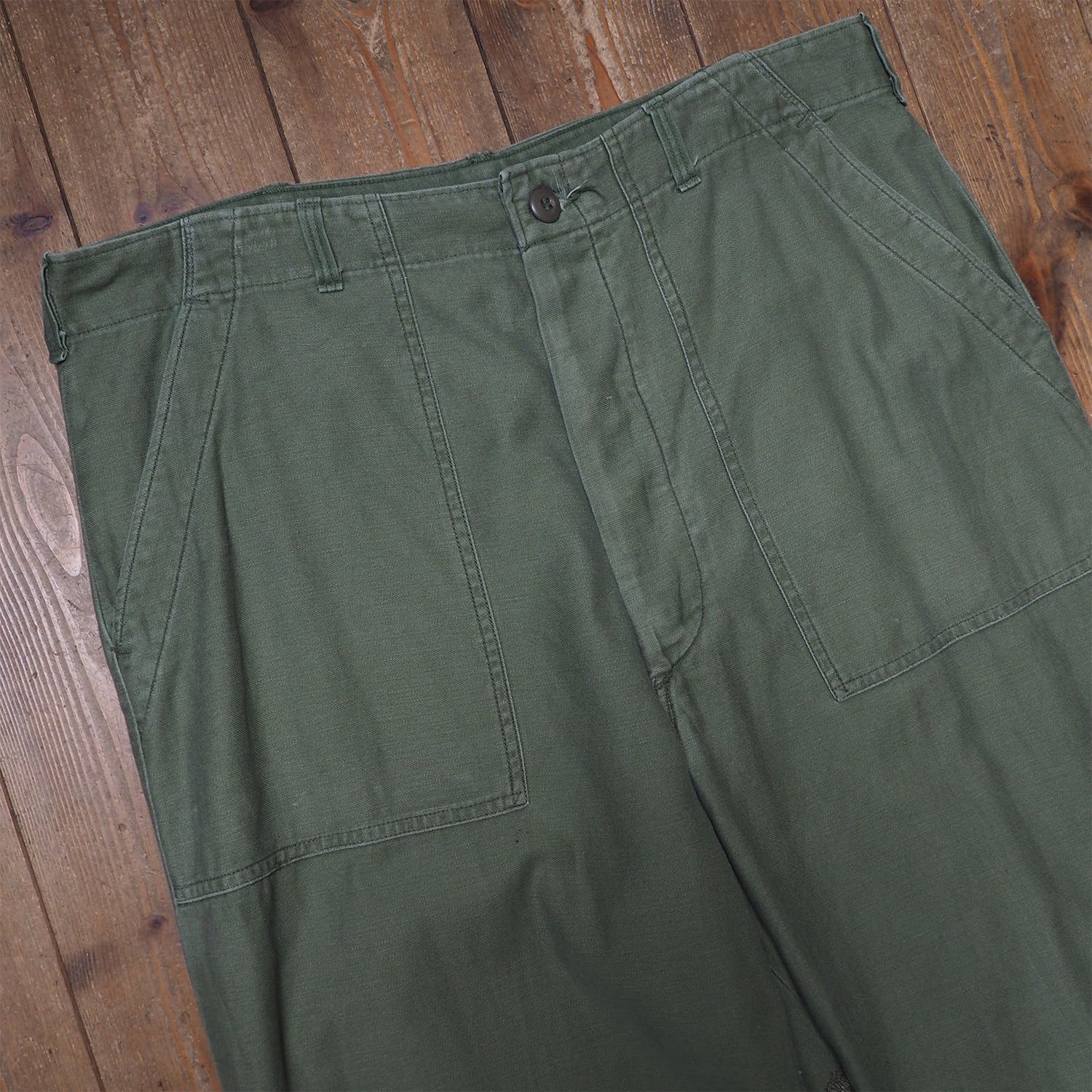60sアメリカ軍ベイカーパンツ us.army ダブルステッチUFOボタン