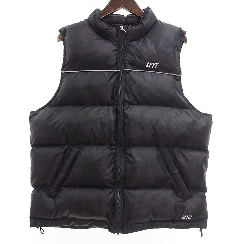 ラファイエット/LAFAYETTE LFYT  X-TREAM PUFFER VEST パフ 中綿 ベスト ブラック  サイズ メンズL