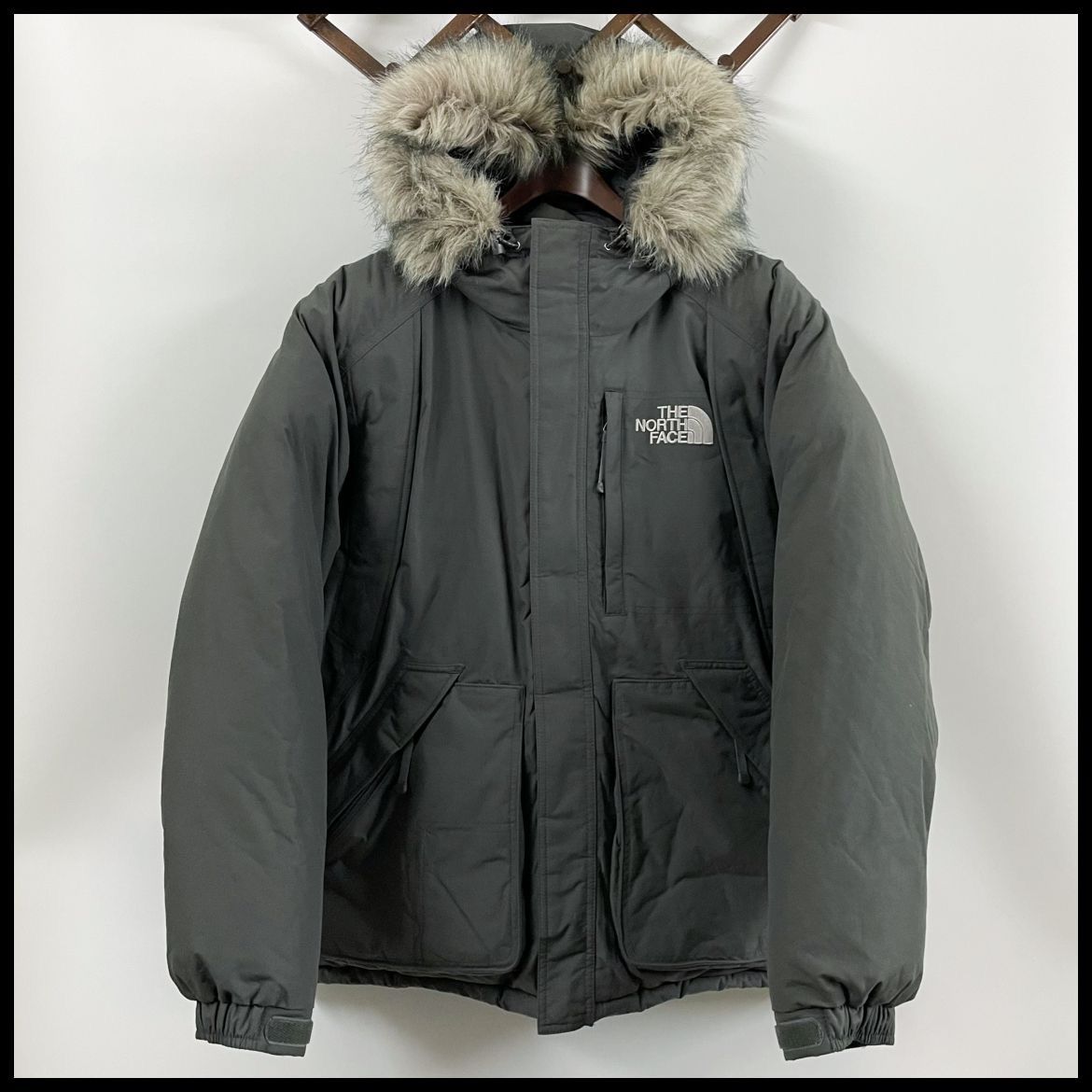 THE NORTH FACE ノースフェイス エレバスジャケット ダウン グレー 