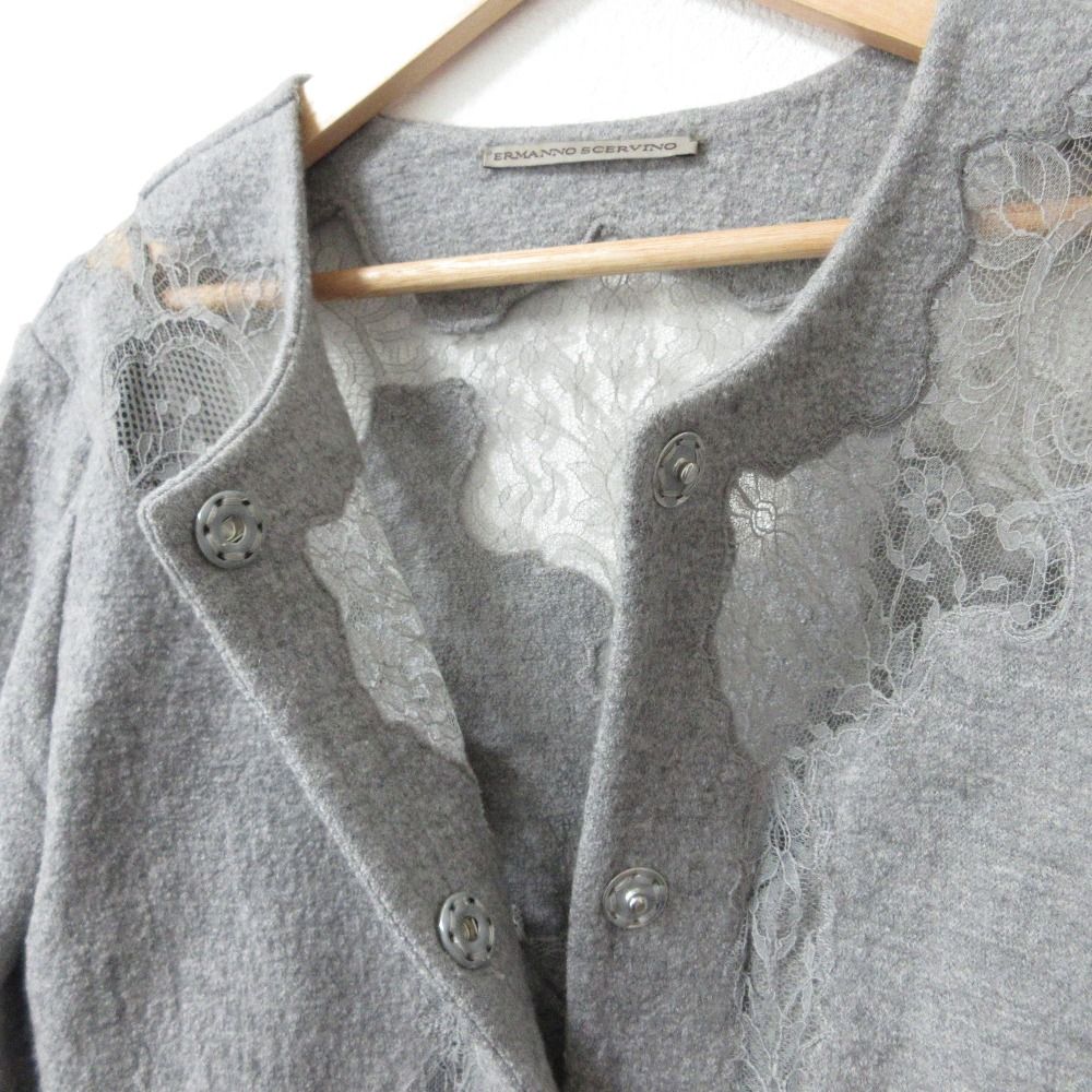 美品 Ermanno Scervino エルマンノシェルヴィーノ レースコンビ