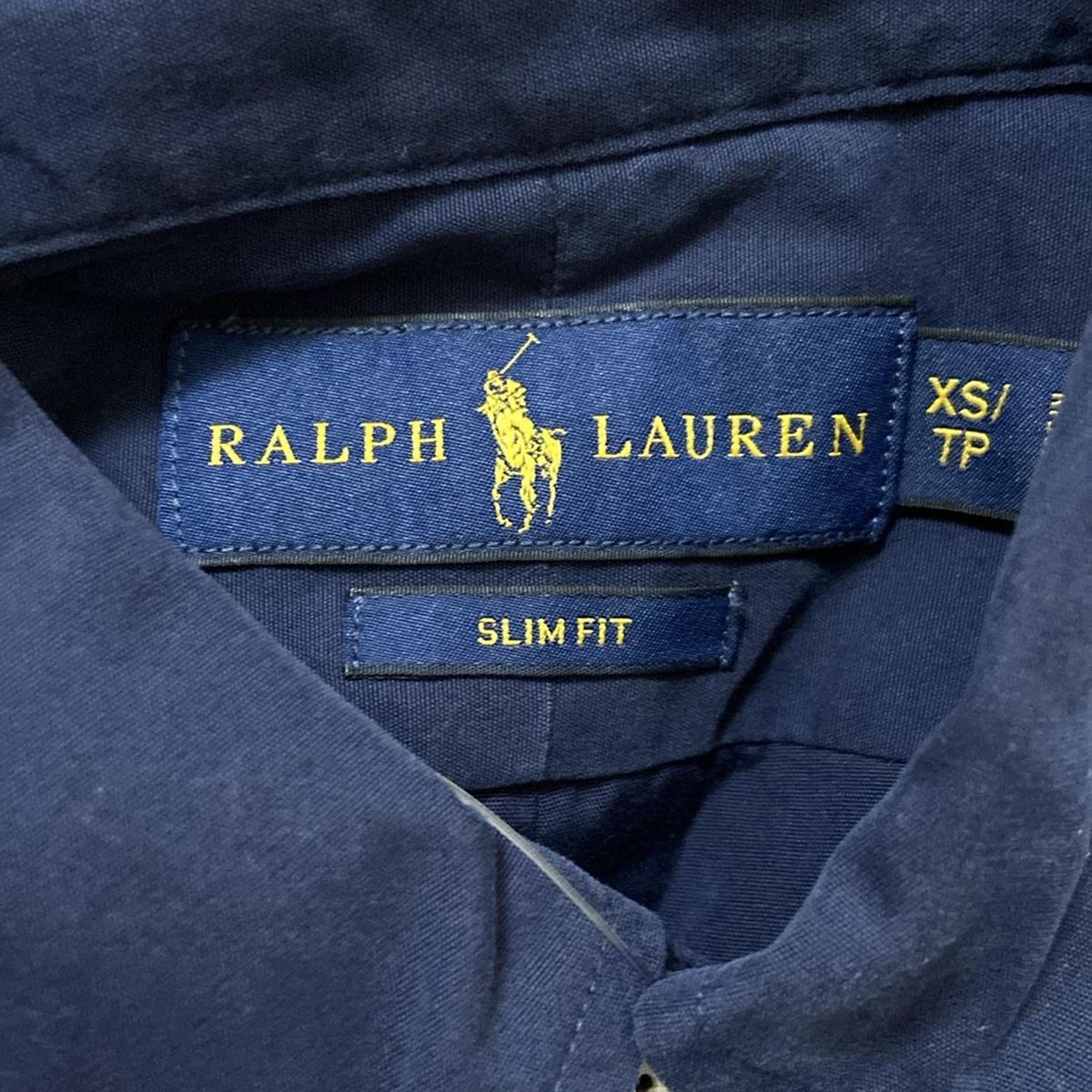 ラルフローレン 長袖シャツ XS ネイビー RalphLauren(ラルフローレン) 長袖シャツ サイズXS メンズ