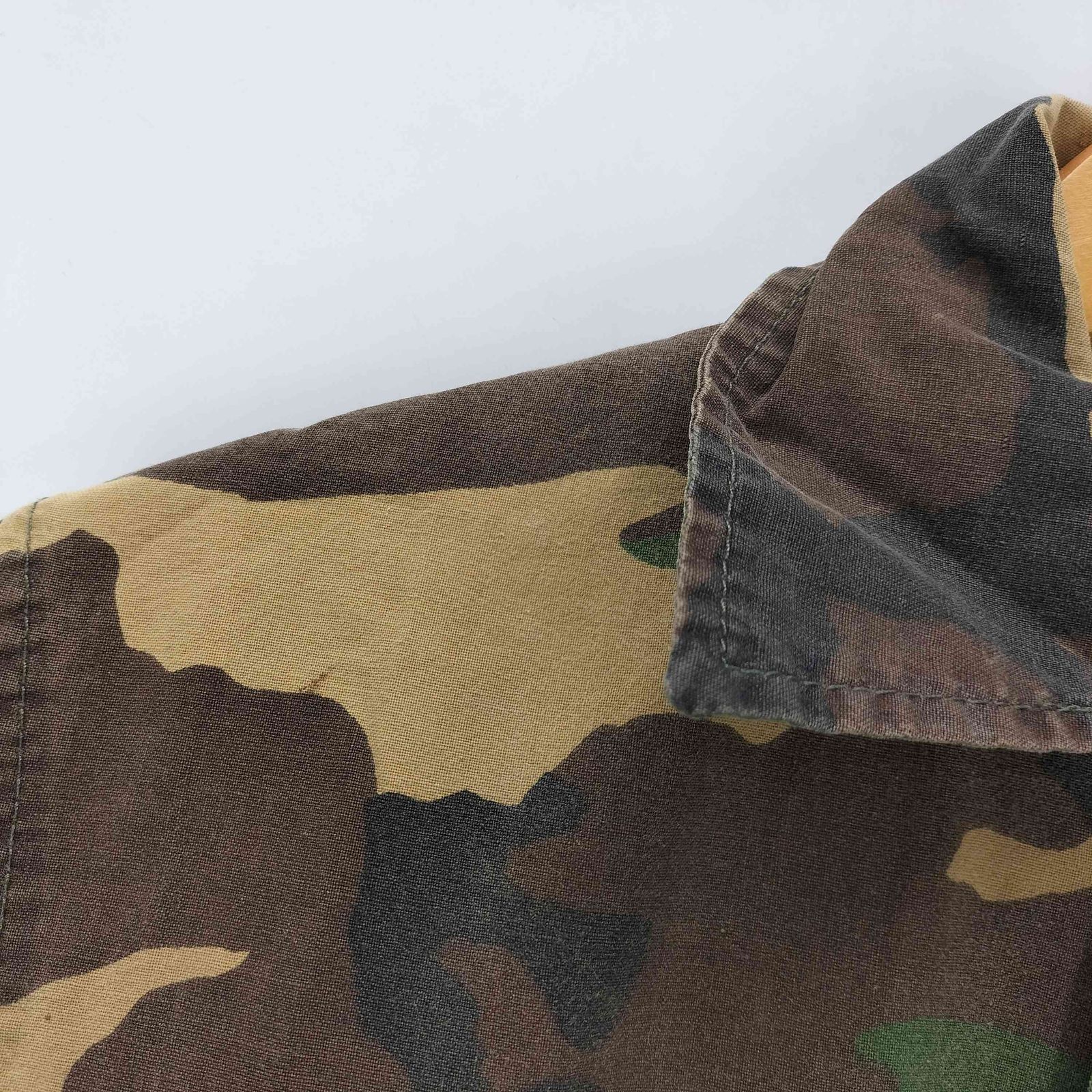 美品80s【ディアスキン】迷彩ウッドランドカモ RRL SSZ KAPITAL 80's unknown ダックハンターカモ柄 ハンティング シャツ