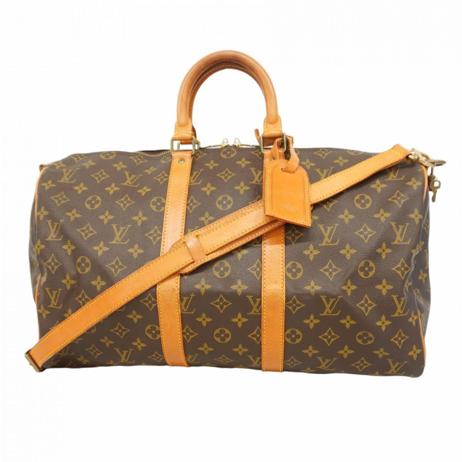ルイ ヴィトン Louis Vuitton ルイ ヴィトン ボストンバッグ モノグラム キーポル45 M41418 ブラウンメンズ レディース