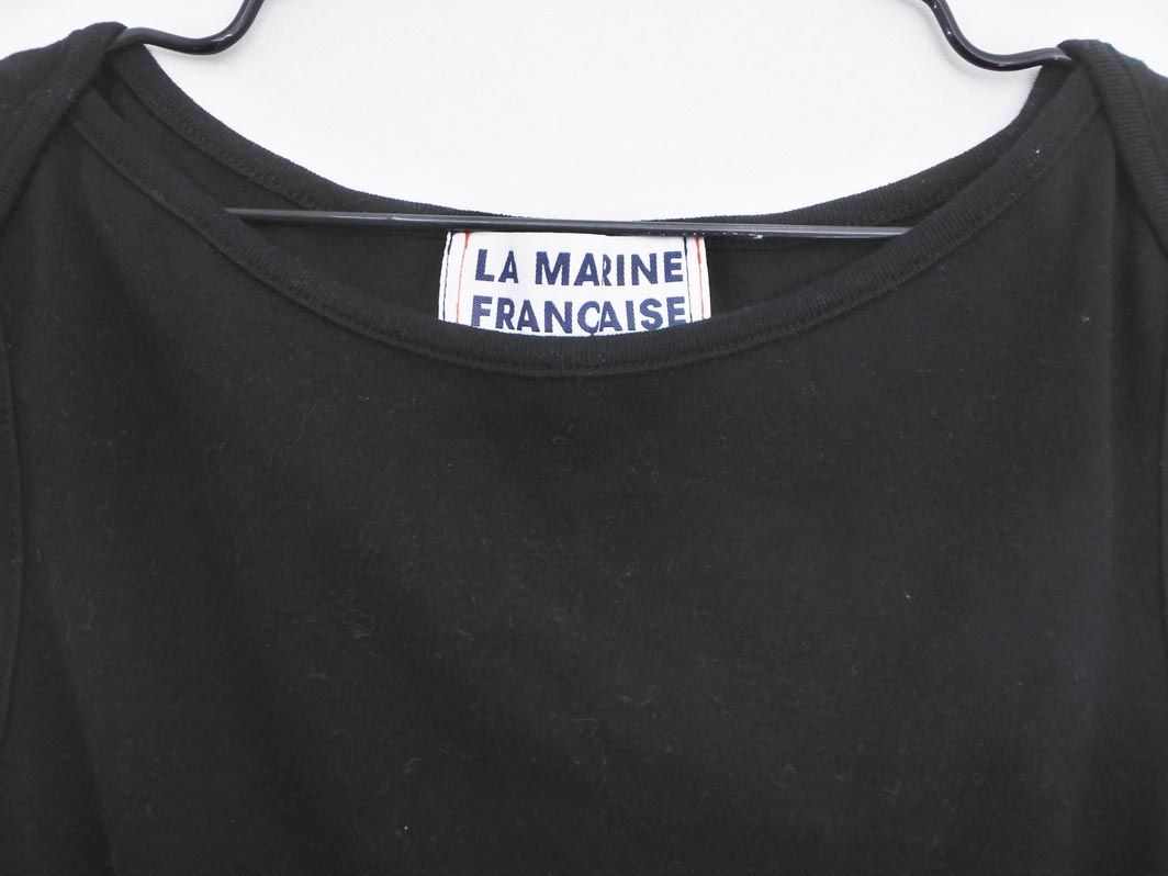 LA MARINE FRANCAISE トップス la marine francaise マリンフランセーズ タンクトップ 黒