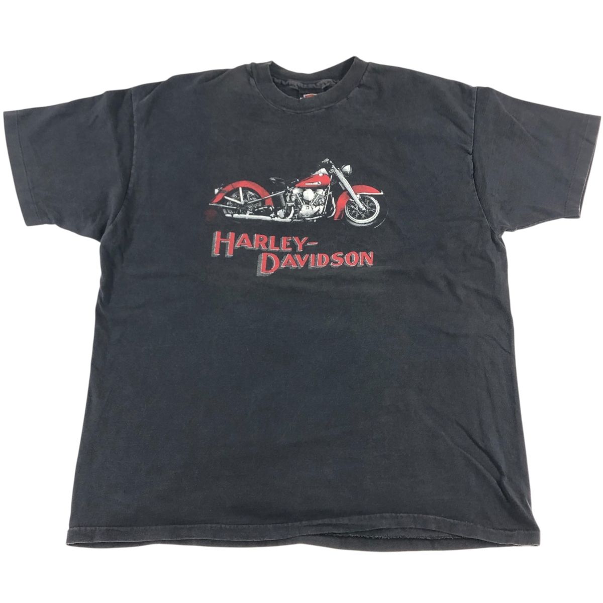 古着 ~90年代 ハーレーダビッドソン Harley-Davidson Hanes BEEFY-T モーターサイクル バイクTシャツ メンズXL相当|eaa554704