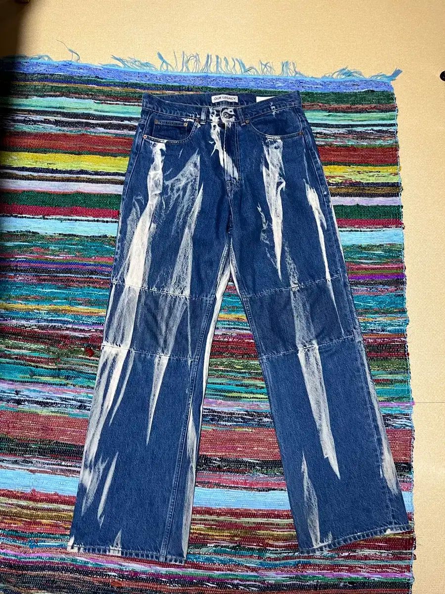 32 OUR LEGACY アワーレガシー サードカット ブリーチ デニム パンツ