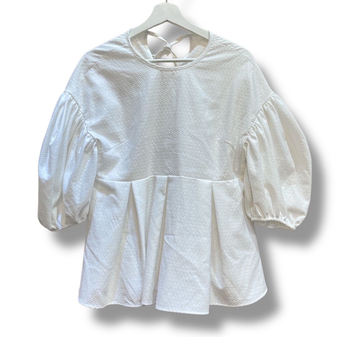 タグ付き 未使用品 HYEON ヘヨン マカロンブラウス macaron blouse 