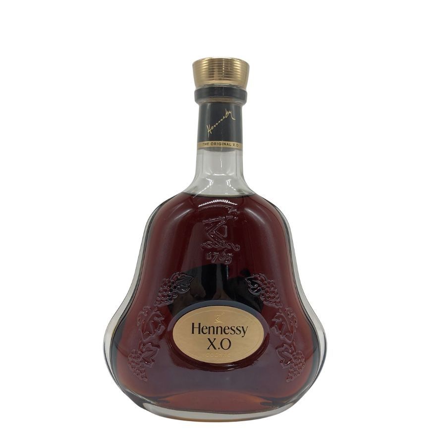 ヘネシーXO 金キャップ オリジナルクリアボトル 700ml【F1
