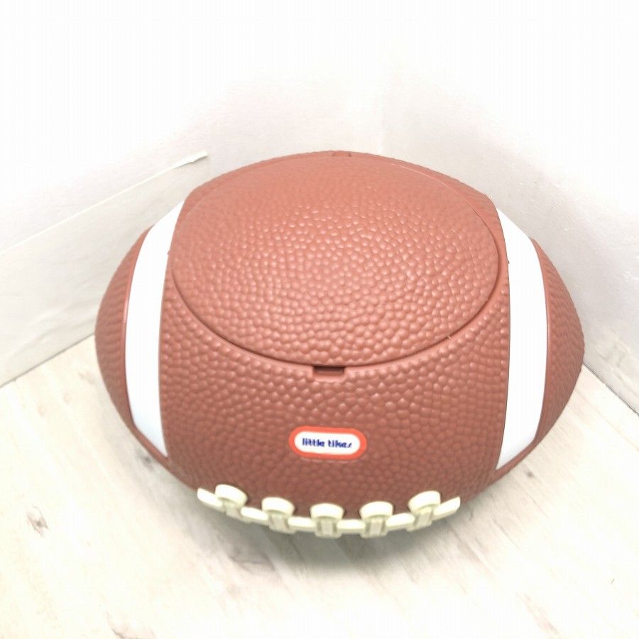 Little Tikes アメリカンフットボール型収納ボックス Little Tikes リトルタイクス アメリカンフットボール型