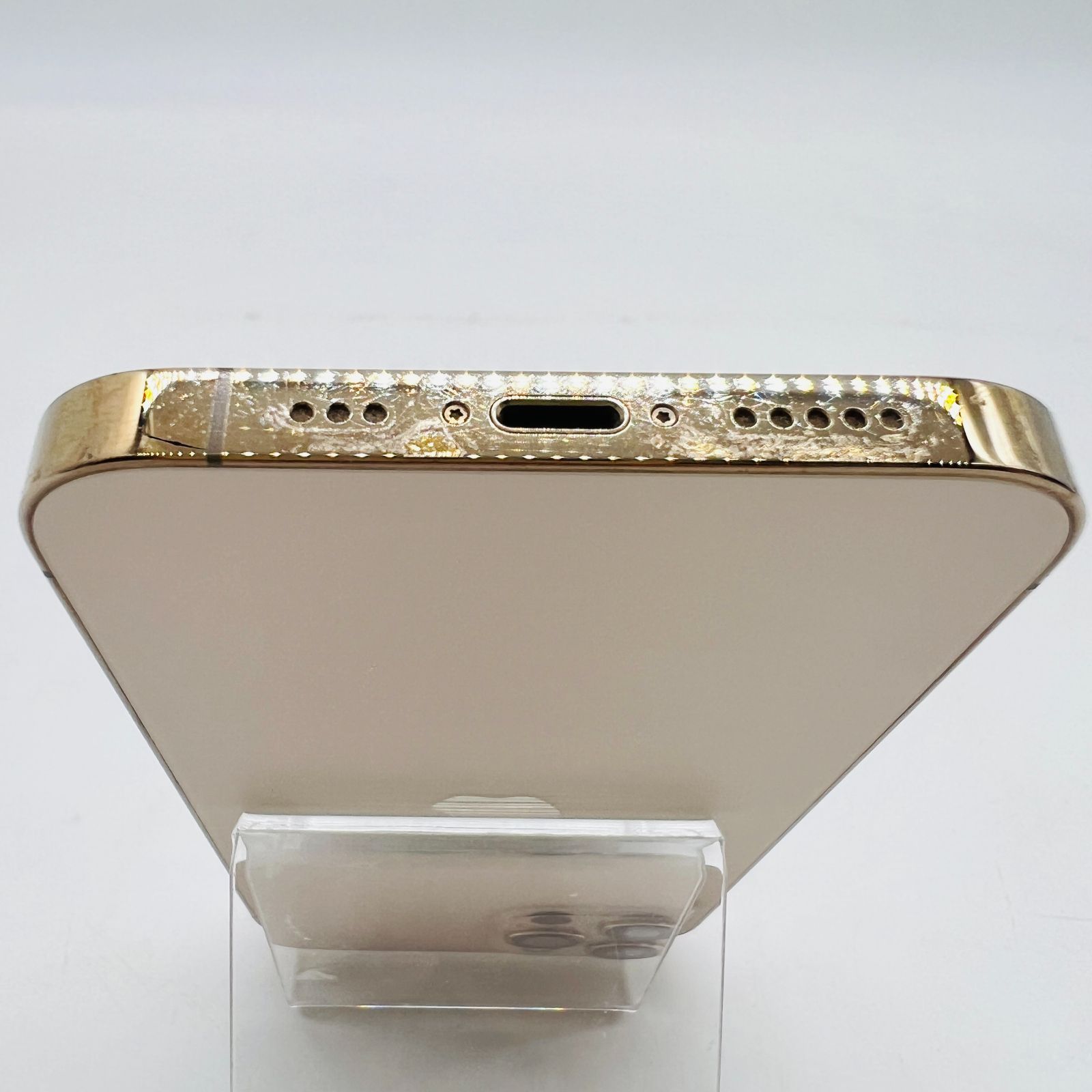 バッテリー新品】iPhone12ProMax 256GB ゴールド【SIMロック解除
