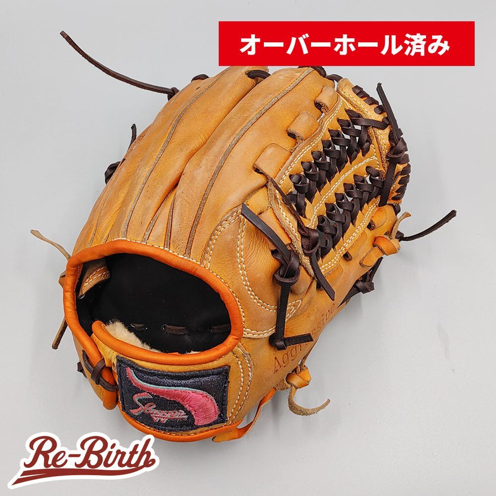 【オーバーホール済み (高校野球対応)】 スラッガー 硬式グローブ / 内野手用 型付け済み (slugger グラブ) [WE988]