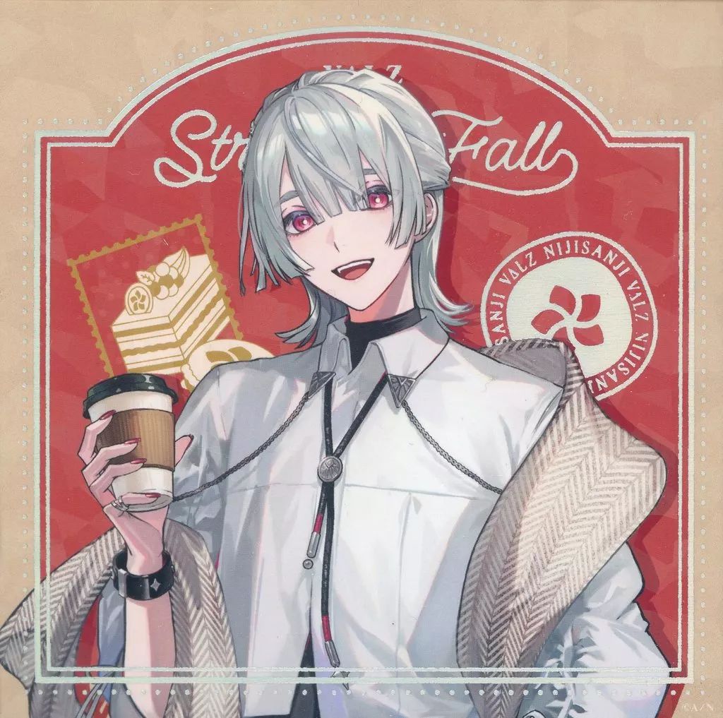 中古】キャラカード 弦月藤士郎(枠ベージュ) 「バーチャル