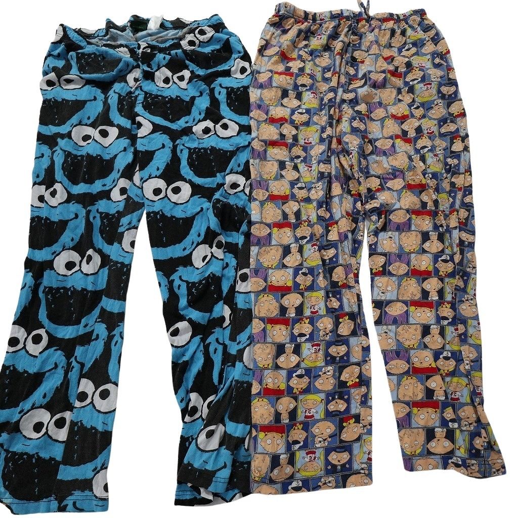 VETEMENTS キャラクター柄　パジャマパンツ VETEMENTS (ヴェトモン) graphic pajama pants MAH19PA202