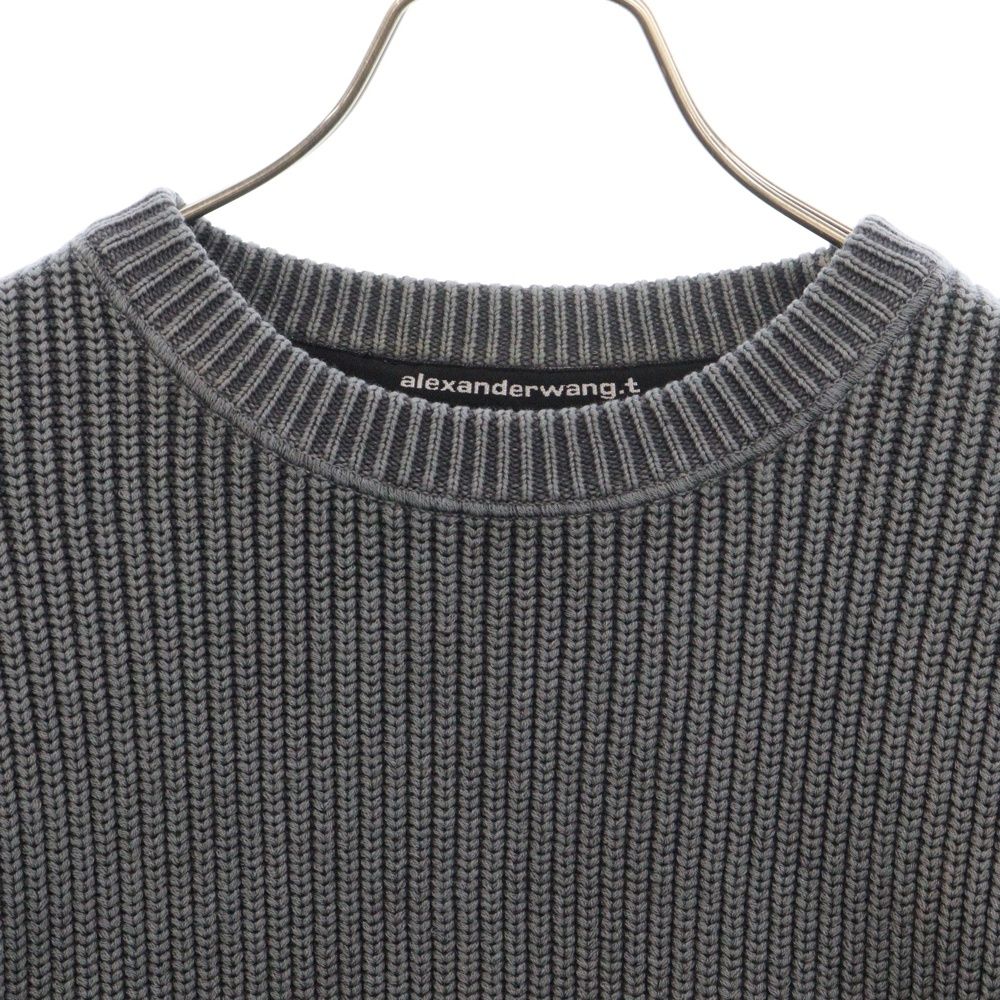 ALEXANDER WANG (アレキサンダーワン) クロップド コットン ニット