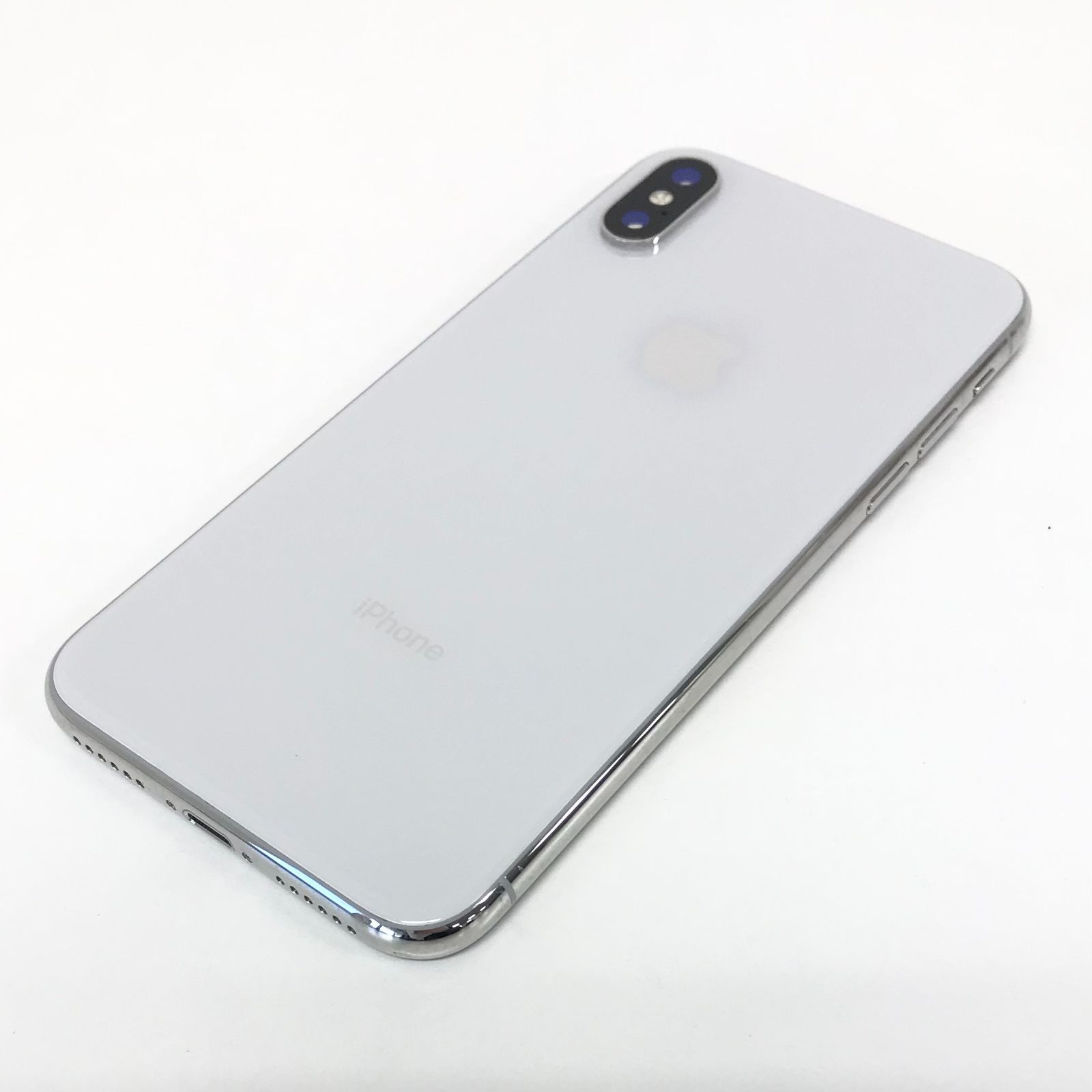 ホワイトブラウン iPhone X 64GB シルバー 難あり - deskarplas.com.br