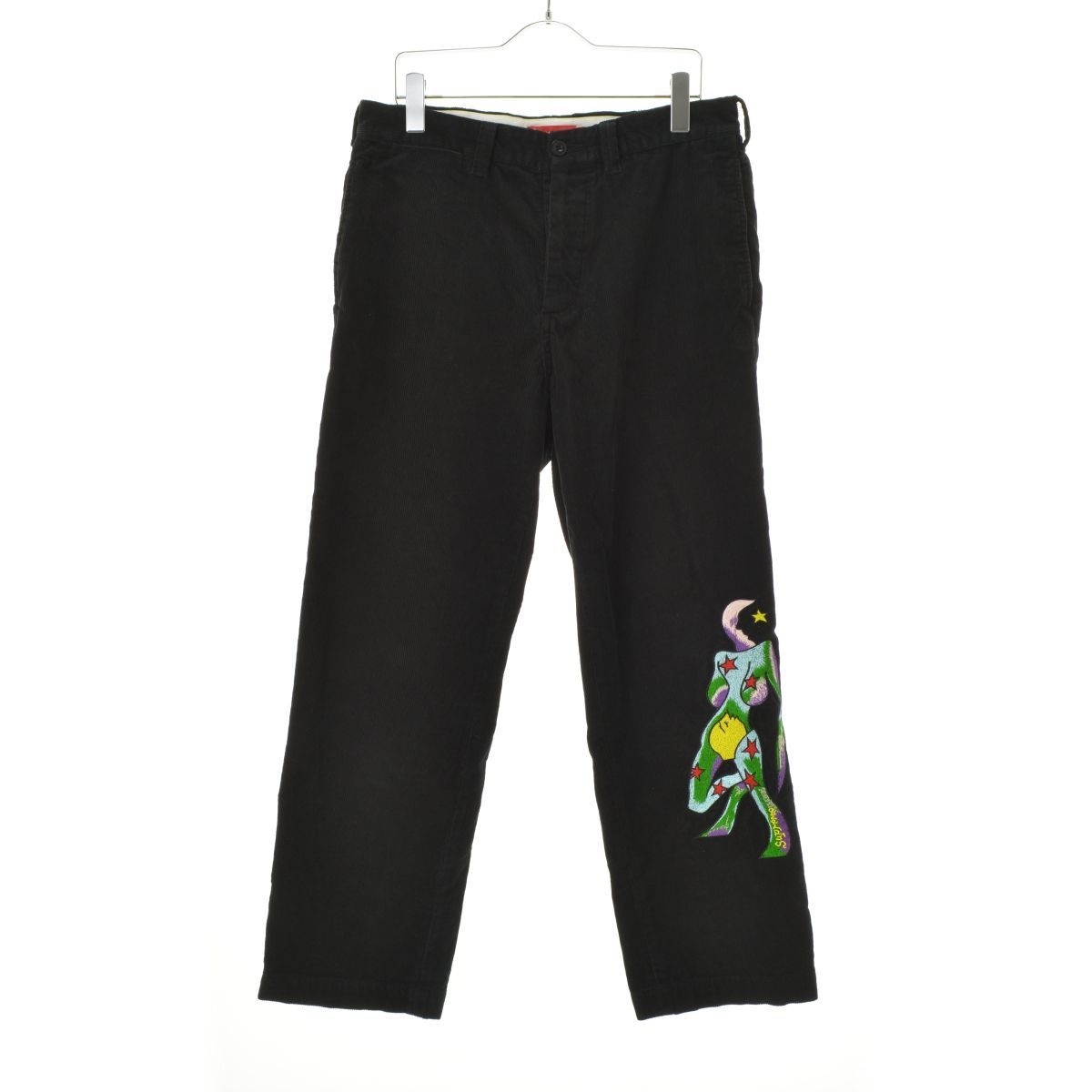 Supreme Gonz コーデュロイチノパン ブラック Supreme Gonz Corduroy Chino Pant (FW21) - $148