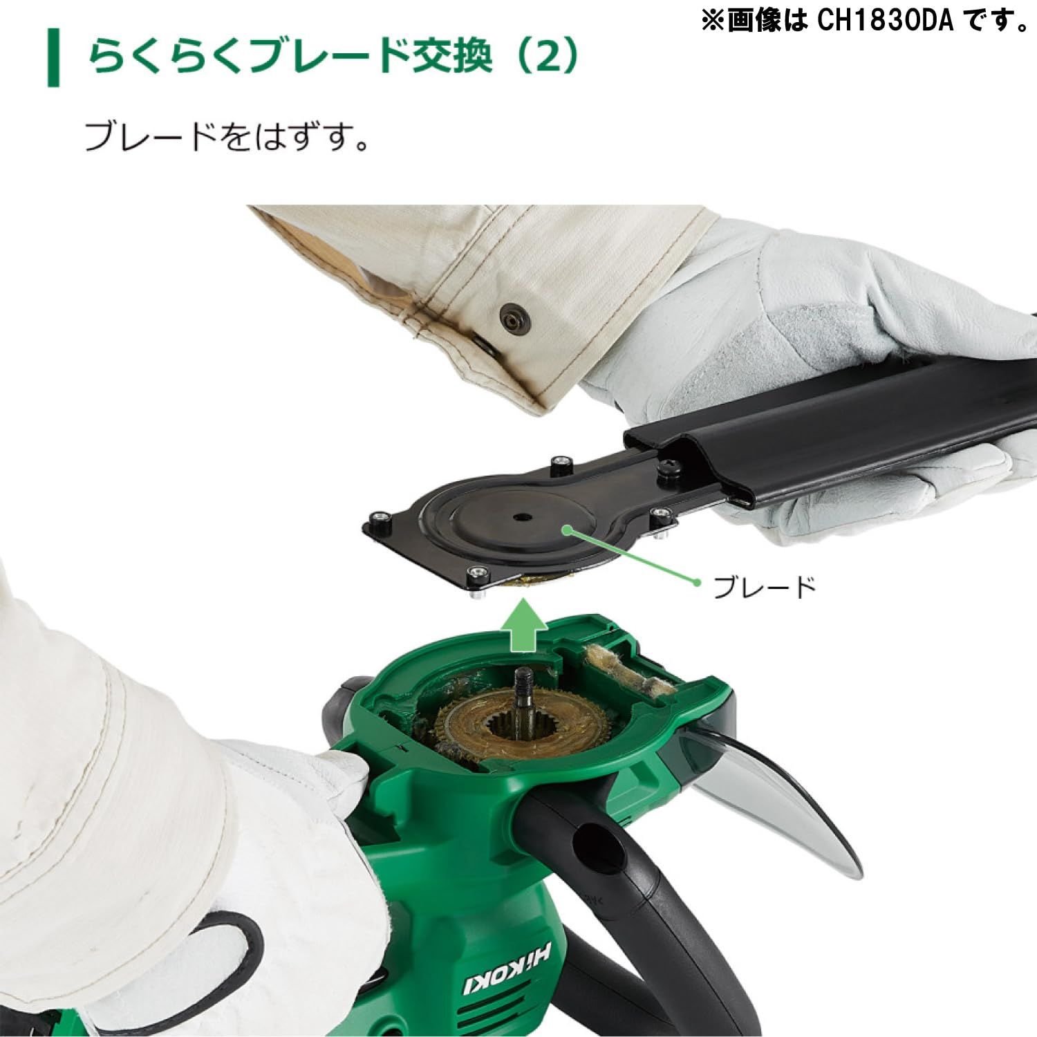 人気アイテムお得に購入。 HiKOKI ハイコーキ 植木バリカン 刈込幅400mm 切断能力15mm 320W チップレシーバー付 CH40SG 標準刃400mm トレンド品が満載！