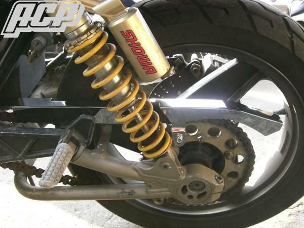 ZRX400 2 メッキチェーンケース