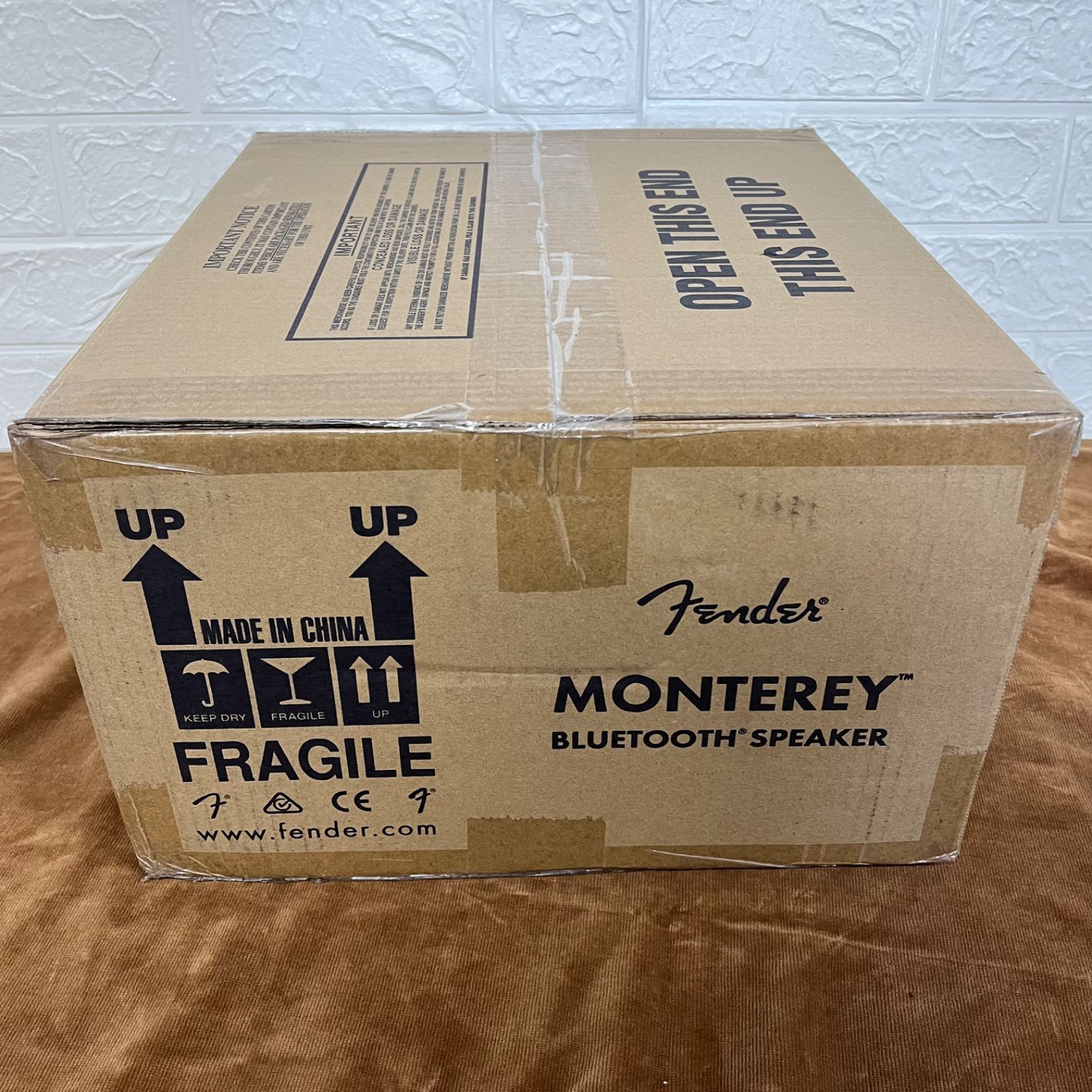 新品・未開封】Fender Monterey Bluetooth Speaker Black フェンダー