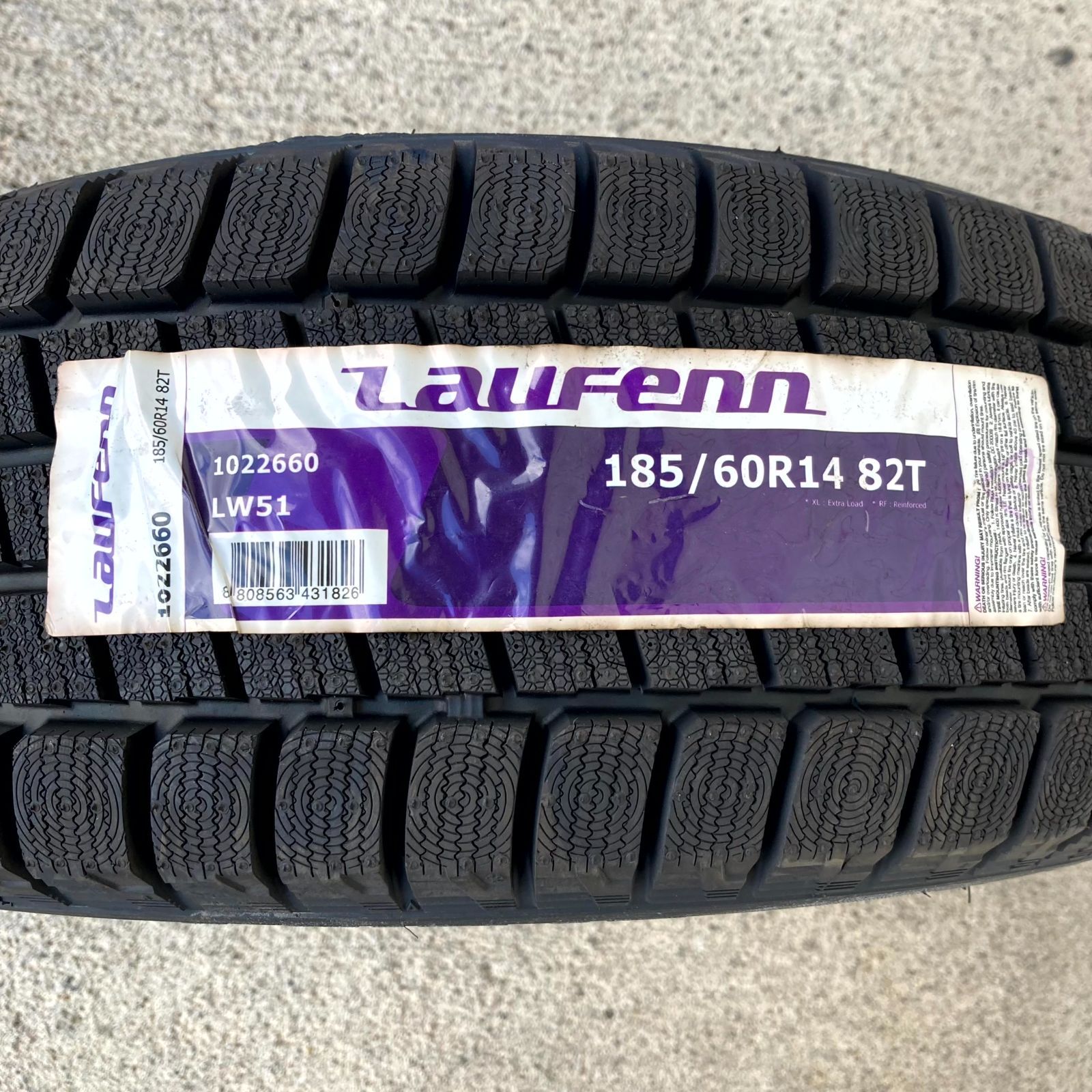 新品 ラウフェン I FIT IZ LW51 185/60R14 82T 2019年 スタッドレス 4