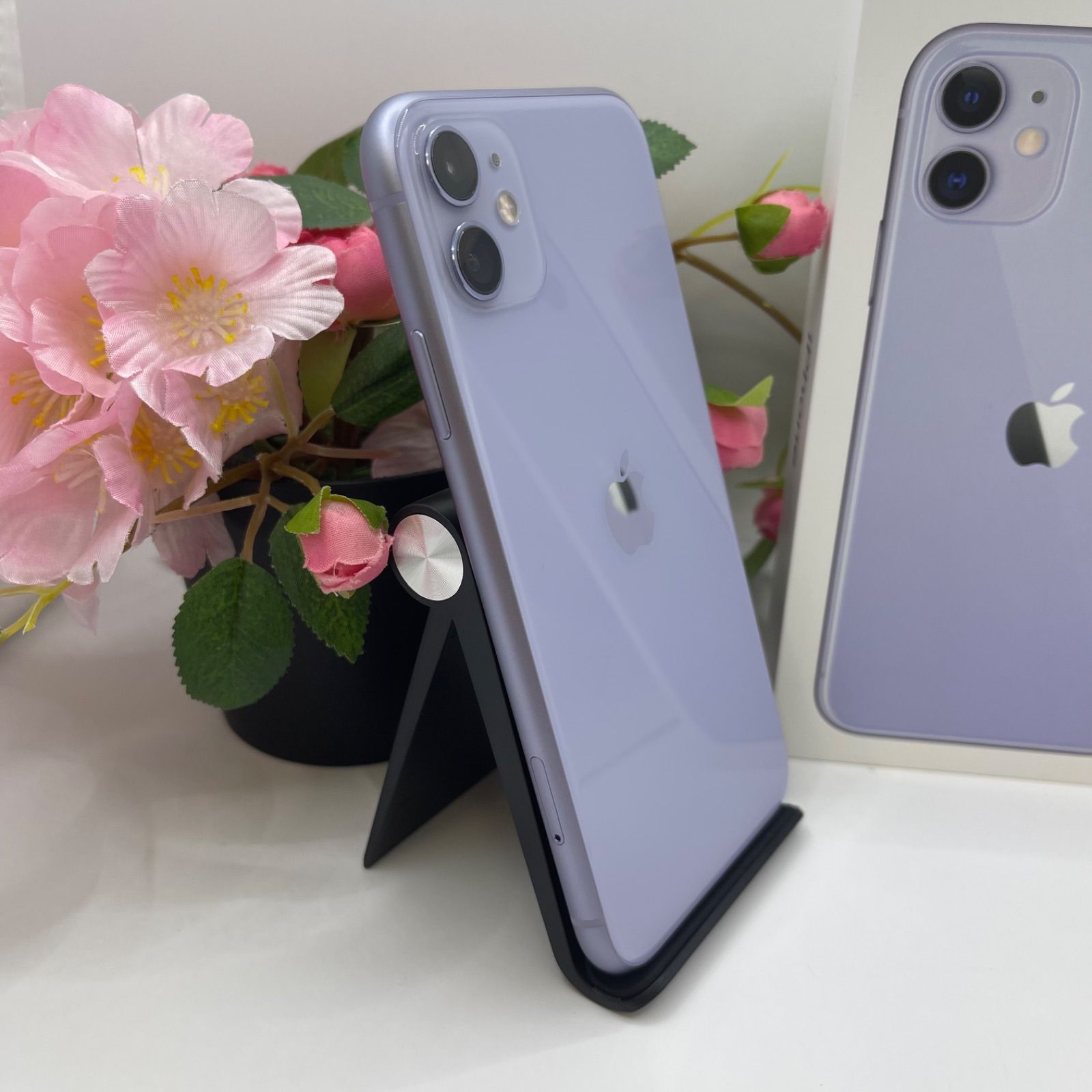 中古美品 iPhone11 64GB パープル - メルカリ