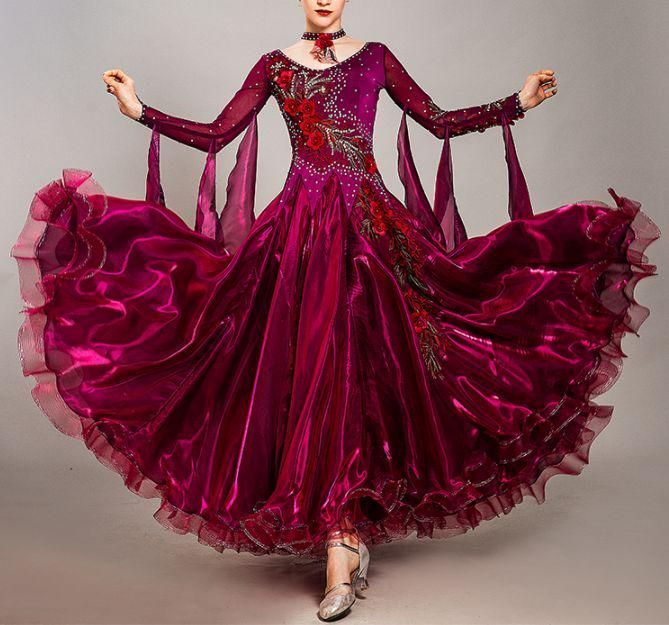 社交ダンスドレス ラテンドレス 競技 デモ用 ルンバ オーダー