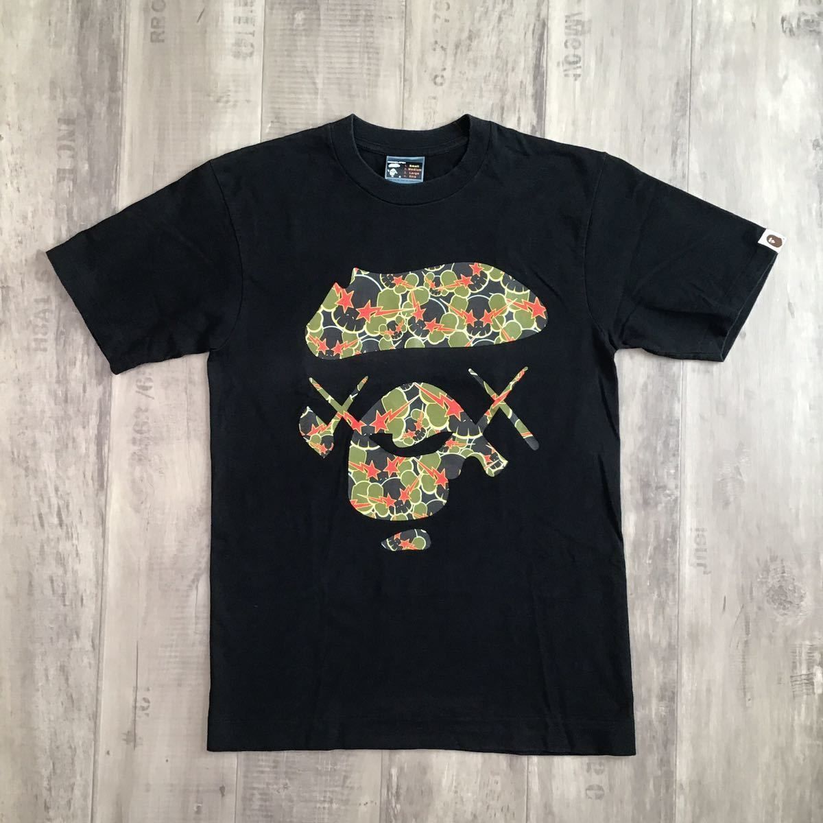 ☆激レア☆ KAWS × BAPE skull sta big face Tシャツ Sサイズ カウズ a bathing ape エイプ ベイプ  アベイシングエイプ NIGO - メルカリ