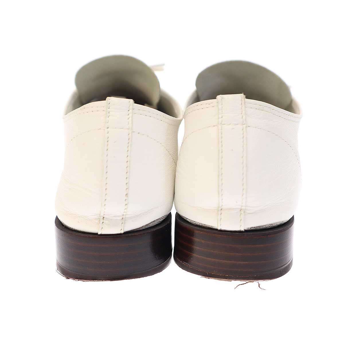 【美品】repetto レペット zizi ジジ レザー ホワイト 39 repet-51232920377_1.jpg
