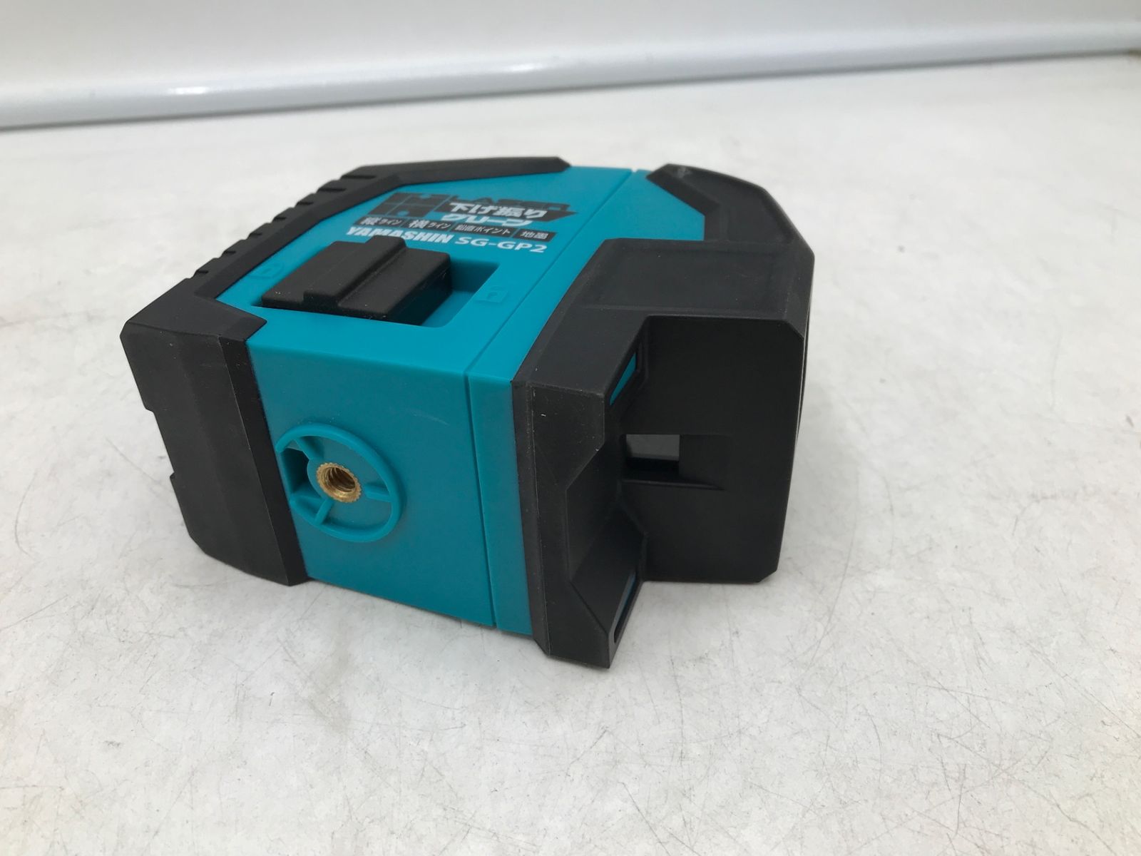 中古品】☆山真製鋸/YAMASHIN レーザー下げ振り グリーン SG-GP2