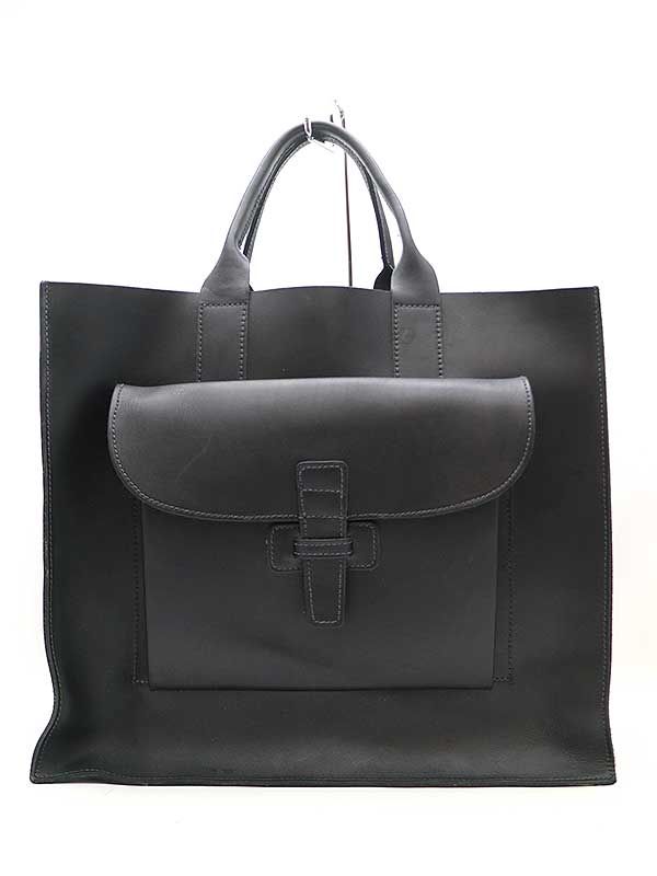 AGNES BADDOO アグネス バドゥ SAC2 レザートートバッグ ブラック 