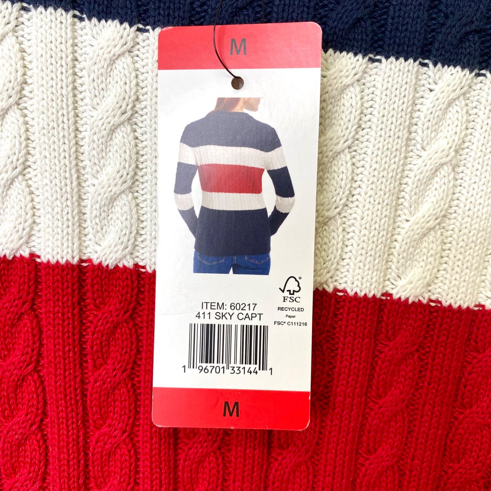 TOMMY HILFIGER トミーヒルフィガー レディース セーター スカイ
