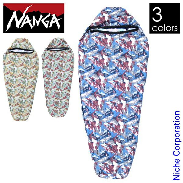 当店の記念日 新品】 ナンガ オリジナル クールタッチシーツ (CL-SHEET) (BLU アウトドア寝具