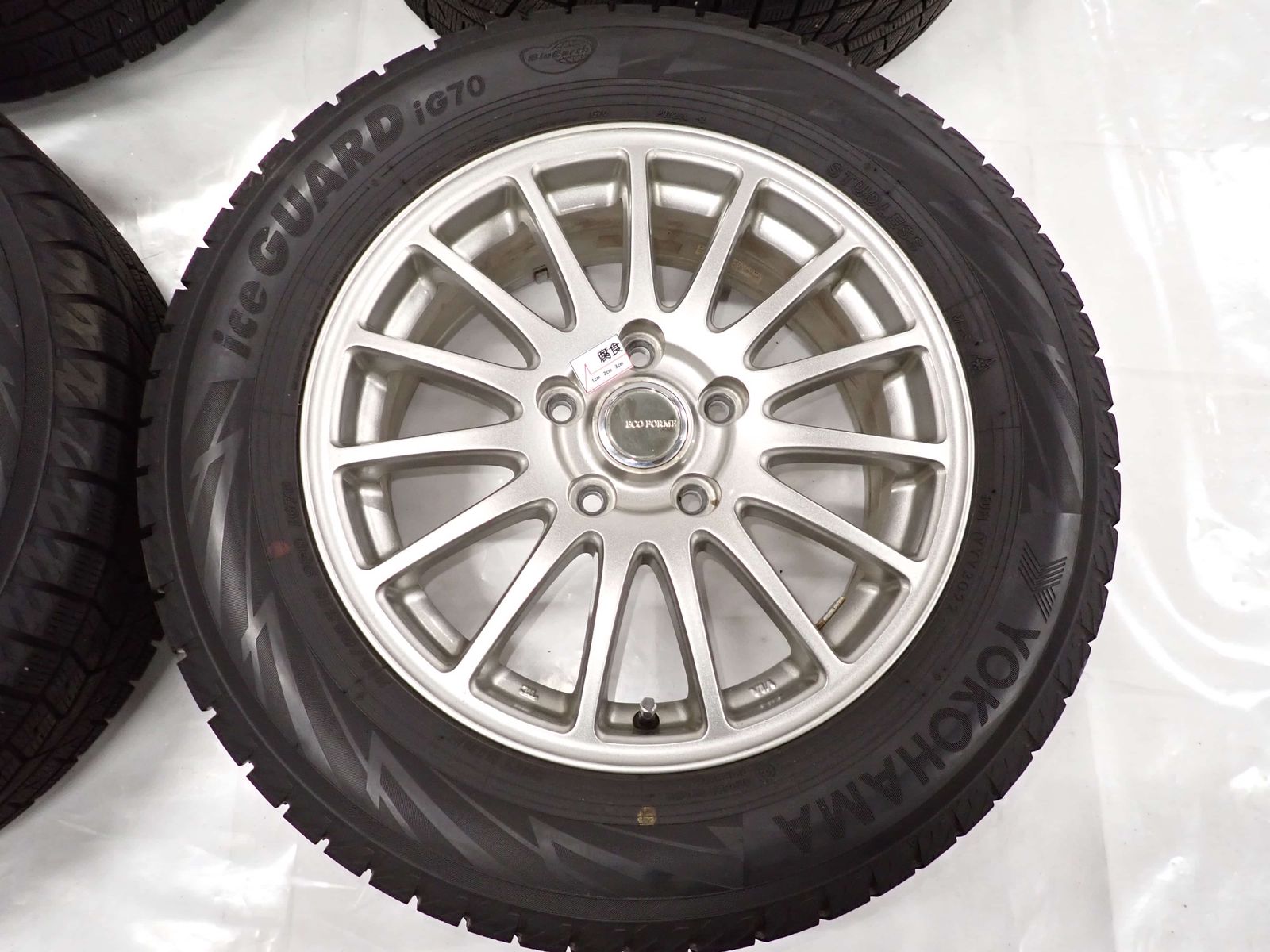 冬4本SET 会社宛 送料無料 215/60R16 95Q ヨコハマ アイスガード IG60 アリスト ウィンダム エスティマ オデッセイ エルグランド NO,E9031 215&frasl;60R16 ヨコハマ iceGUARD IG60 スタッドレスタイヤ 4本SET 2020年