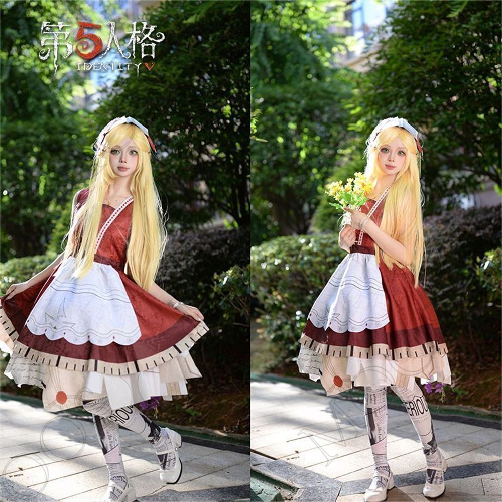 第五人格 少女 コスプレ衣装 年歳 ゲームキャラクター 豪華フルセット 高品質 撮影用 イベント ハロウィン 仮装 衣装 S～XL