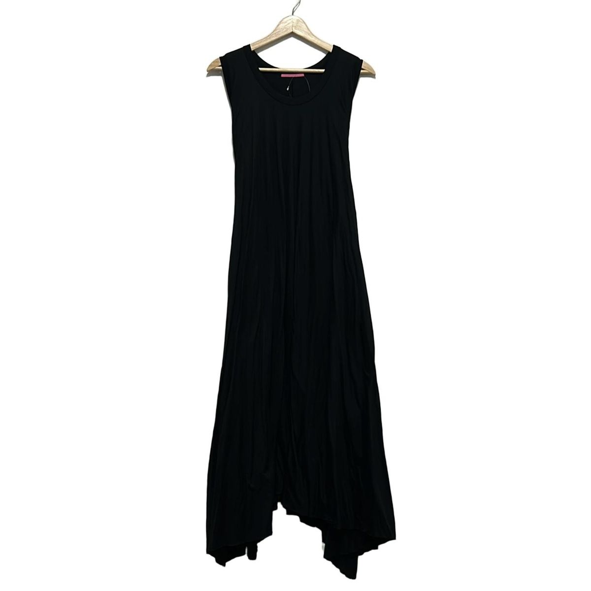 希少 90年製 ワイズ 上質 デザイン ノースリーブ ロングワンピース