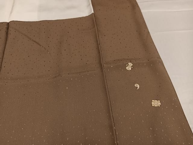 平和屋着物○訪問着 雪輪宝尽くし 暈し染め 金彩 正絹 逸品 AABB1476ph